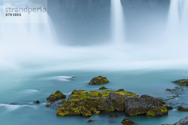 Godafoss  Wasserfall der Götter  Island  Europa
