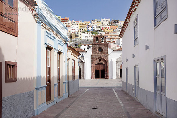 Kirche Nuestra Senora de la Asuncion  La Gomera  Kanarische Inseln  Spanien  Europa