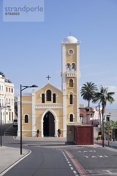 Pfarrkirche Nuestra Senora de la Encarnation  Hermigua  La Gomera  Kanarische Inseln  Spanien  Europa