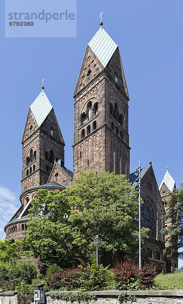 Evangelische Erlöserkirche  Bad Homburg  Hessen  Deutschland  Europa