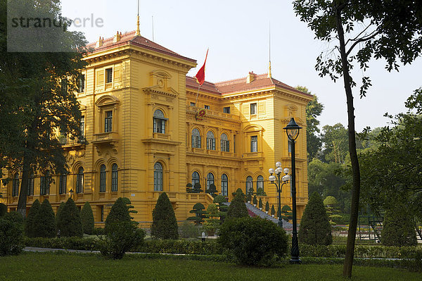 Präsidentenpalast  Hanoi  Vietnam  Asien