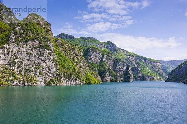 Koman-Stausee  Balkan  Albanien  Europa