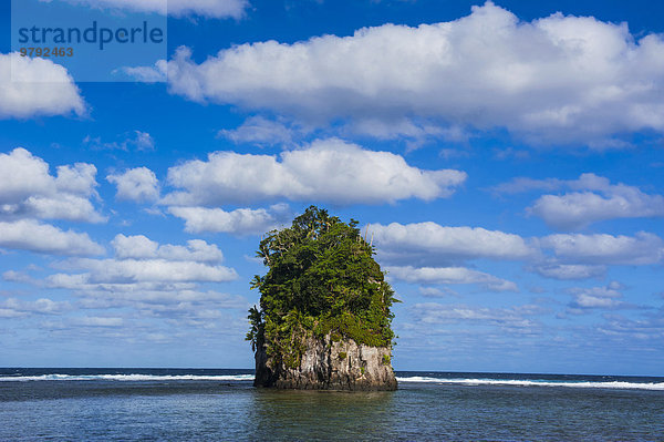 Single Rock  Coconut Point  Tutuila  Amerikanisch-Samoa  Ozeanien