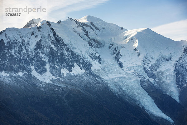 Mont Blanc  Chamonix  Alpen  Frankreich  Europa