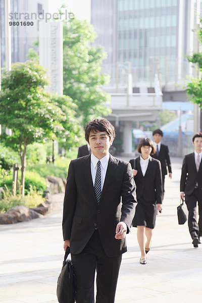 Mensch Menschen jung Business japanisch