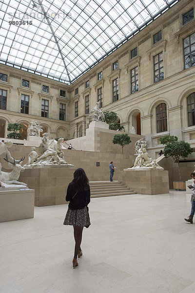 Paris Hauptstadt Frankreich französisch Louvre
