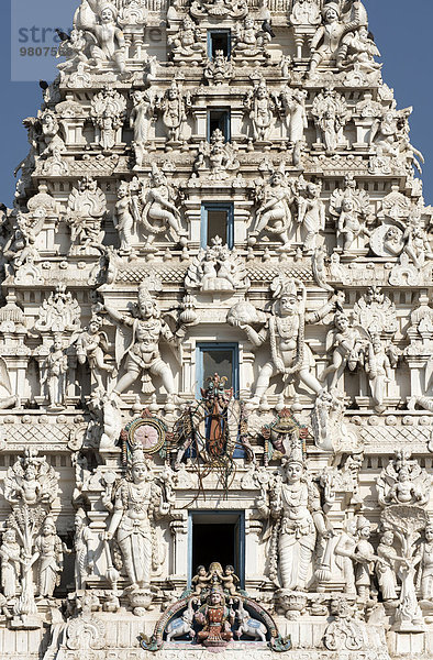 Gopuram des Shri Rama Vaikunth Tempels  Pushkar  Rajasthan  Indien  Asien