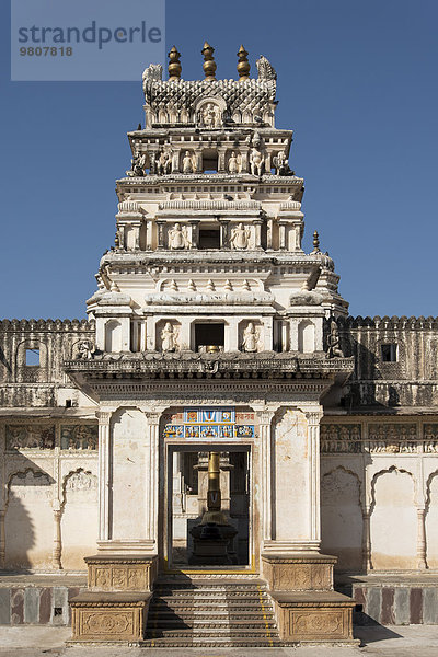 Old Rangji Tempel  Pushkar  Rajasthan  Indien  Asien