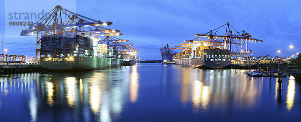 Waltershofer Hafen  Hamburg  Deutschland  Europa