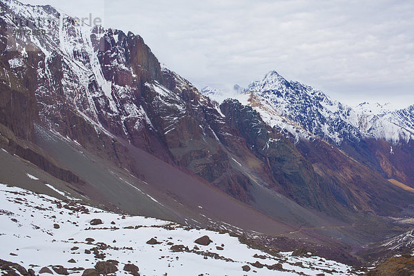 Gebirge  Santiago  Chile