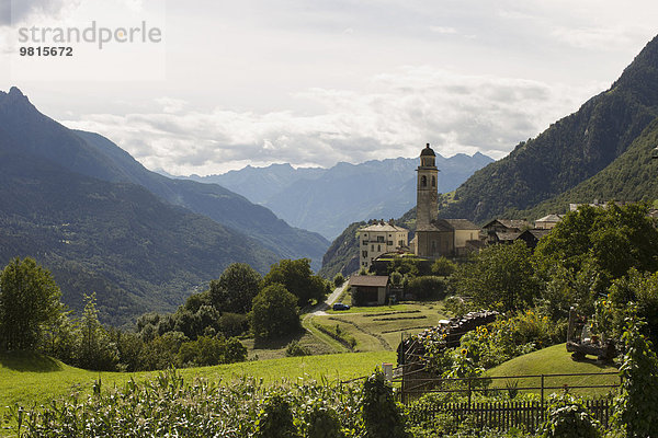 Soglio  Bergell  Schweiz