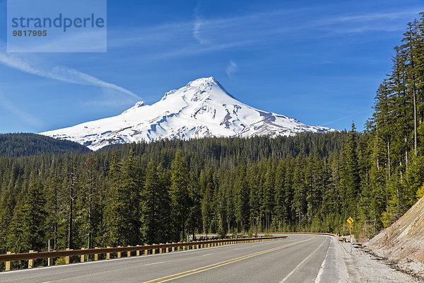 USA  Oregon  Straße am Mount Hood