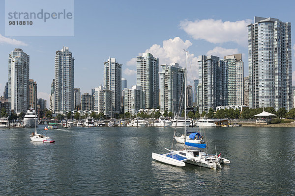 Kanada  British Columbia  Vancouver  False Creek und Bezirk Yaletown