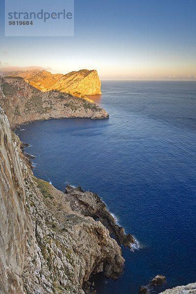 Spanien  Mallorca  Cap Formentor  Steilküste