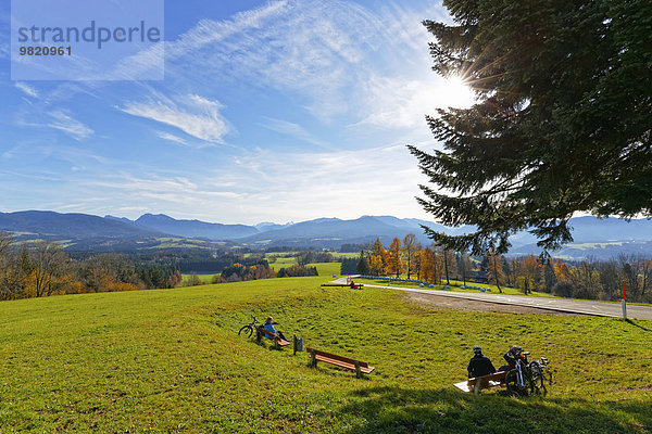 Deutschland  Bayern  Hochberg bei Traunstein