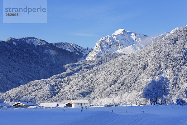 Deutschland  Bayern  Oberbayern  Chiemgau  Chiemgauer Alpen  Breitenstein