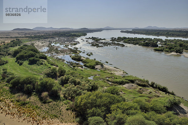 Dritter Katarakt des Nil  bei Kerma  asch-Schamaliyya  Nubien  Sudan  Afrika