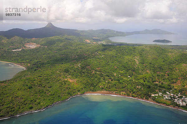 Luftbild  Insel Grande Terre  Mayotte  Afrika