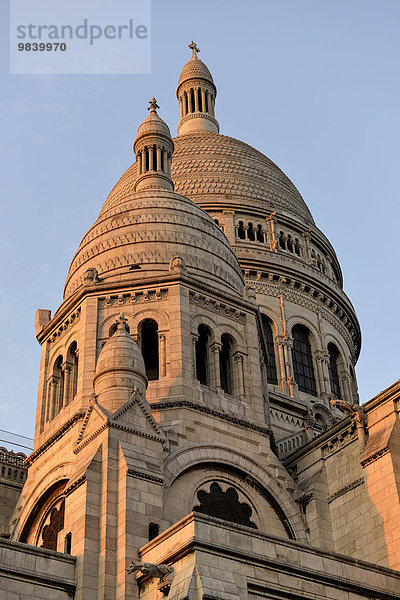 Basilika Sacré-Coeur de Montmartre  Paris  Frankreich  Europa
