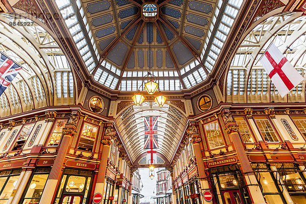 Einkaufspassage Leadenhall Market  London  England  Großbritannien  Europa