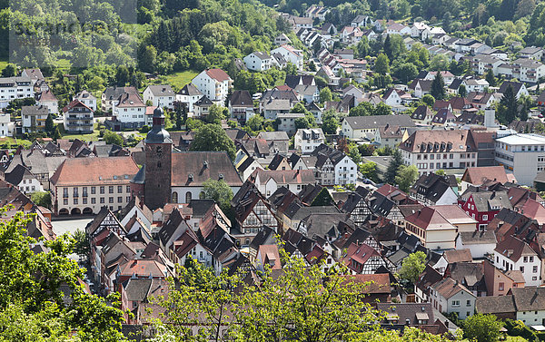 Ortsansicht  Annweiler  Pfalz  Rheinland-Pfalz  Deutschland  Europa