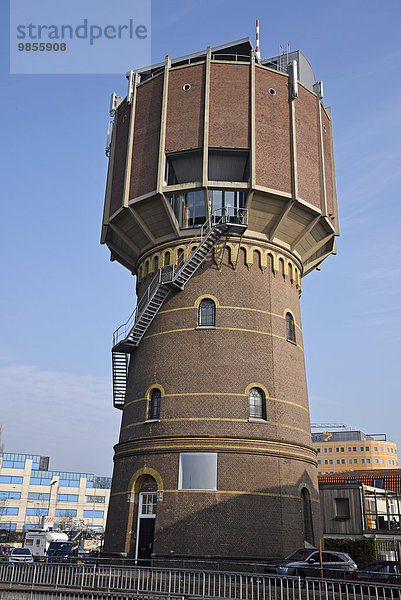 Wasserturm  Alkmaar  Nordholland  Niederlande  Europa