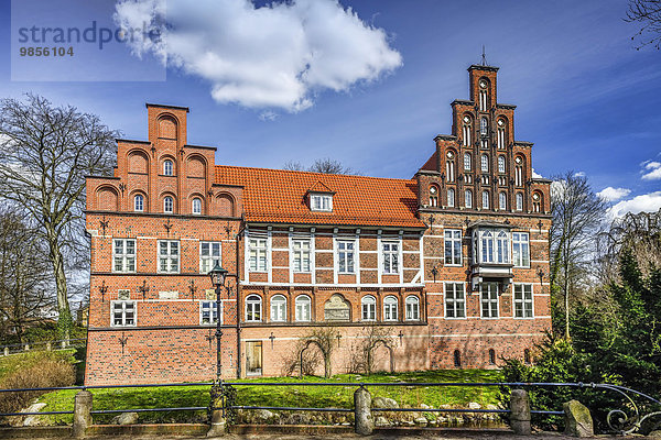 Das Bergedorfer Schloss  Hamburg  Deutschland  Europa