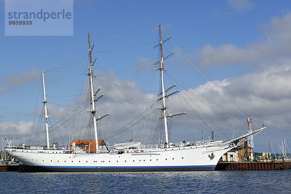 Segelschulschiff Gorch Fock I  Stralsund  Mecklenburg-Vorpommern  Deutschland  Europa