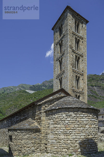 Santa Eulàlia d?Erill-la-Vall  Unesco Weltkulturerbe  Vall de Boí  Erill la Vall  Katalonien  Spanien  Europa