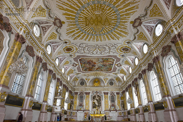 Oberkirche der Bürgersaalkirche  Altstadt  München  Oberbayern  Bayern  Deutschland  Europa