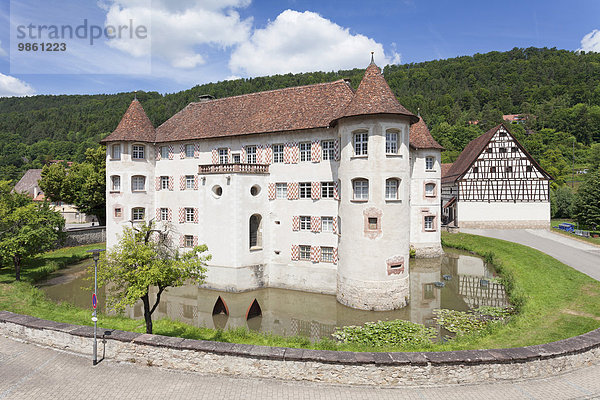 Wasserschloss Glatt  Glatt  Sulz am Neckar  Schwarzwald  Baden-Württemberg  Deutschland  Europa