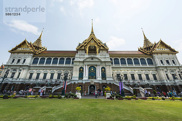 Chakri Maha Prasat im Großen Königspalast  Residenz der Königs von Thailand  Bangkok  Thailand  Asien