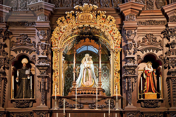 Altar  ehemalige Klosterkirche San Agustin  La Orotava  Teneriffa  Kanarische Inseln  Spanien  Europa