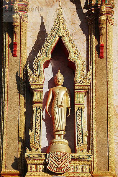 Buddha-Staue am Wat Chalong  Phuket  Thailand  Asien