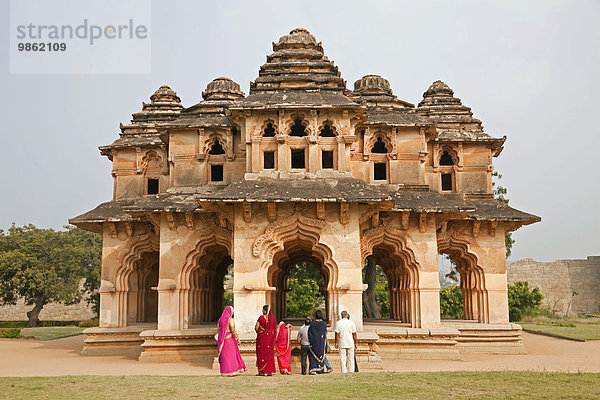 Lotus Mahal  Hampi  Karnataka  Indien  Asien