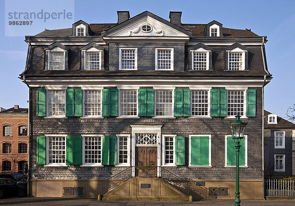 Museum für Frühindustrialisierung  historisches Zentrum  Wuppertal  Nordrhein-Westfalen  Deutschland  Europa