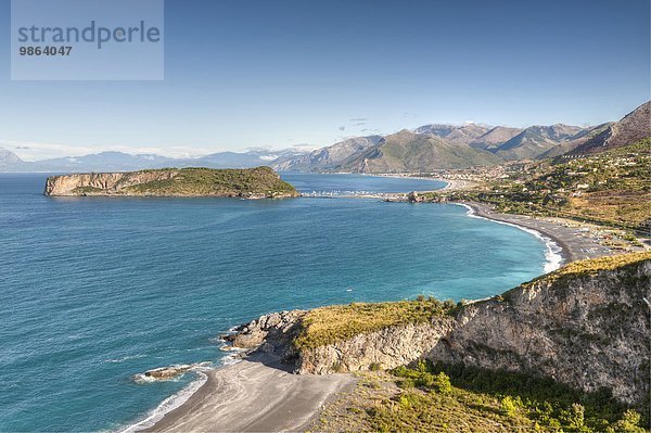 Strand aufspüren Küste Meer Insel Urlaub Kalabrien Italien Stute