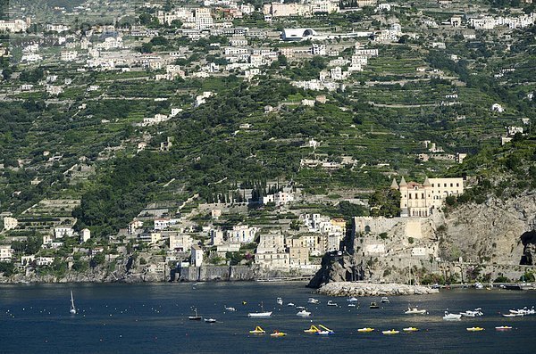 Küste Amalfi Kampanien Italien Ravello