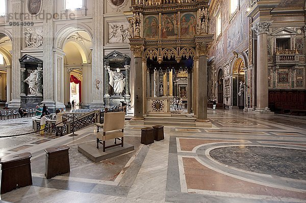 Rom Hauptstadt Kirche Latium Italien