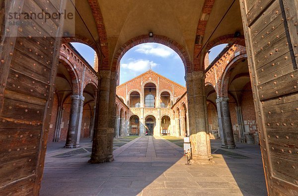 Italien  Lombardei  Mailand  Sant'Ambrogio Basilika