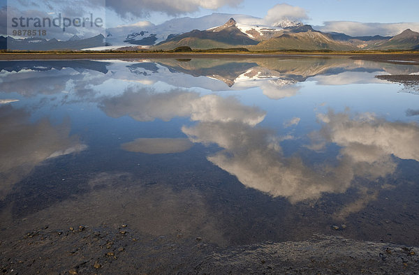 Wasser Schreibtisch Wolke Ruhe Alaska Bucht Katmai Nationalpark