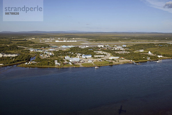 Sommer Fluss Süden Lachs König - Monarchie Naknek Alaska Fernsehantenne Alaska