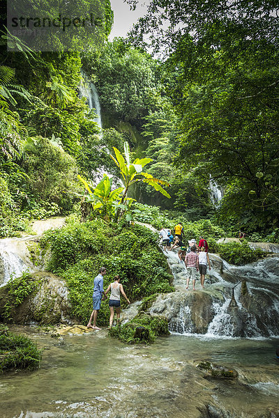 'Mele Maat waterfall; Efate Island  Vanuatu'