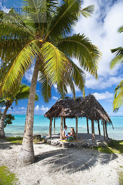 Hütte Strand