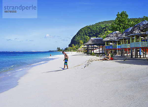 'Lolulamu Beach; Upulu Island  Samoa'