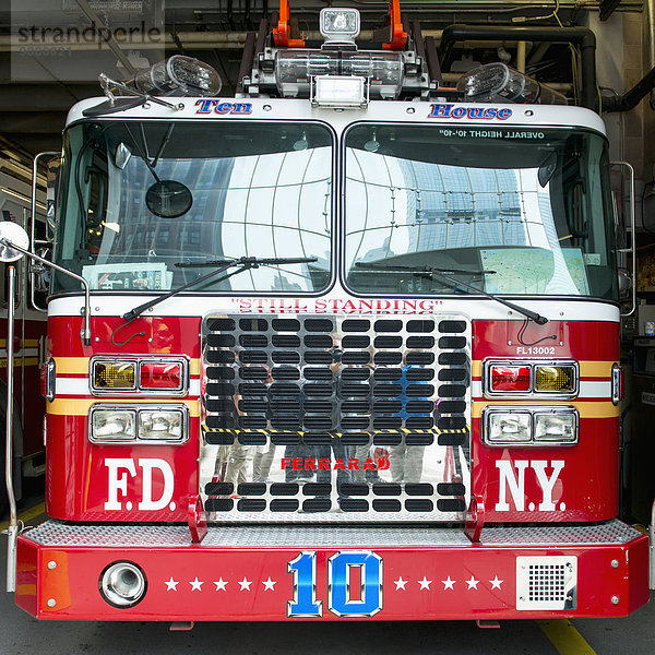 Feuerwehr New York City Amerika Feuer Lastkraftwagen Verbindung neu