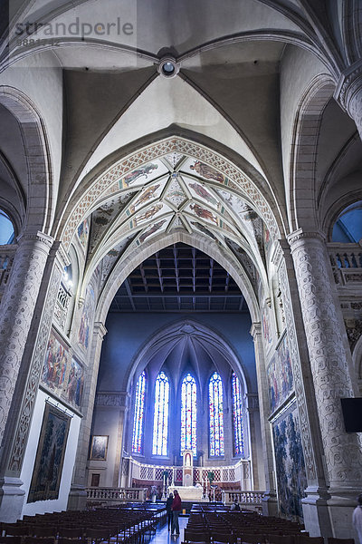 'Interior  Notre-Dame Cathedral; Luxembourg City  Luxembourg'