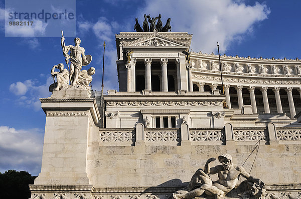 Rom Hauptstadt Monument Sieg Gewinn Platz Venedig Altar