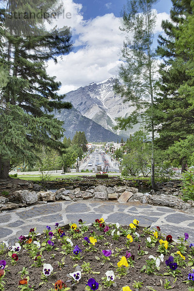 Nationalpark sehen Stadt Verwaltung Büro Alberta Banff