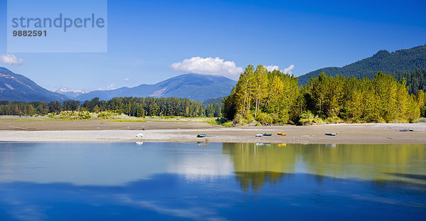 Wasserrand Morgen spät Wäscheklammer British Columbia Chilliwack